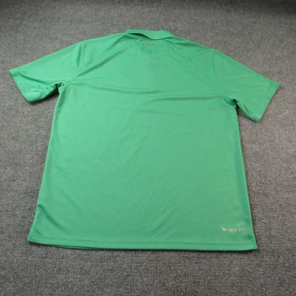 Ariat‎ Shirt Mens Large Green AriatTEK Heat Series Polo Performance Golf READ - Picture 3 of 12